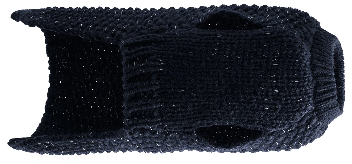 Hunter Finja pullover strik mørkeblå str. 45
